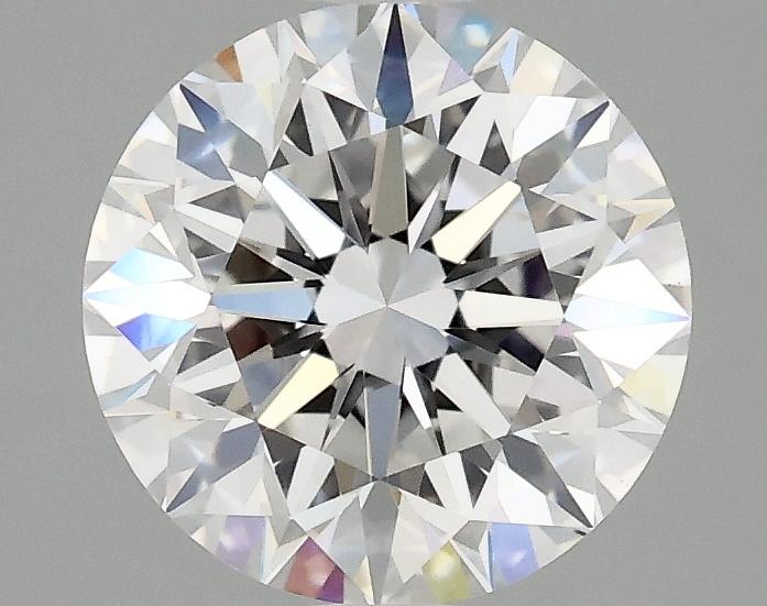 2.07 Carat Round Shaped Excellent Cut VVS2 IGI Certified Lab Grown Diamond