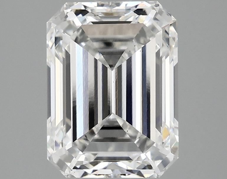 2.47 Carat Emerald Shaped Excellent Cut VS2 IGI Certified Lab Grown Diamond
