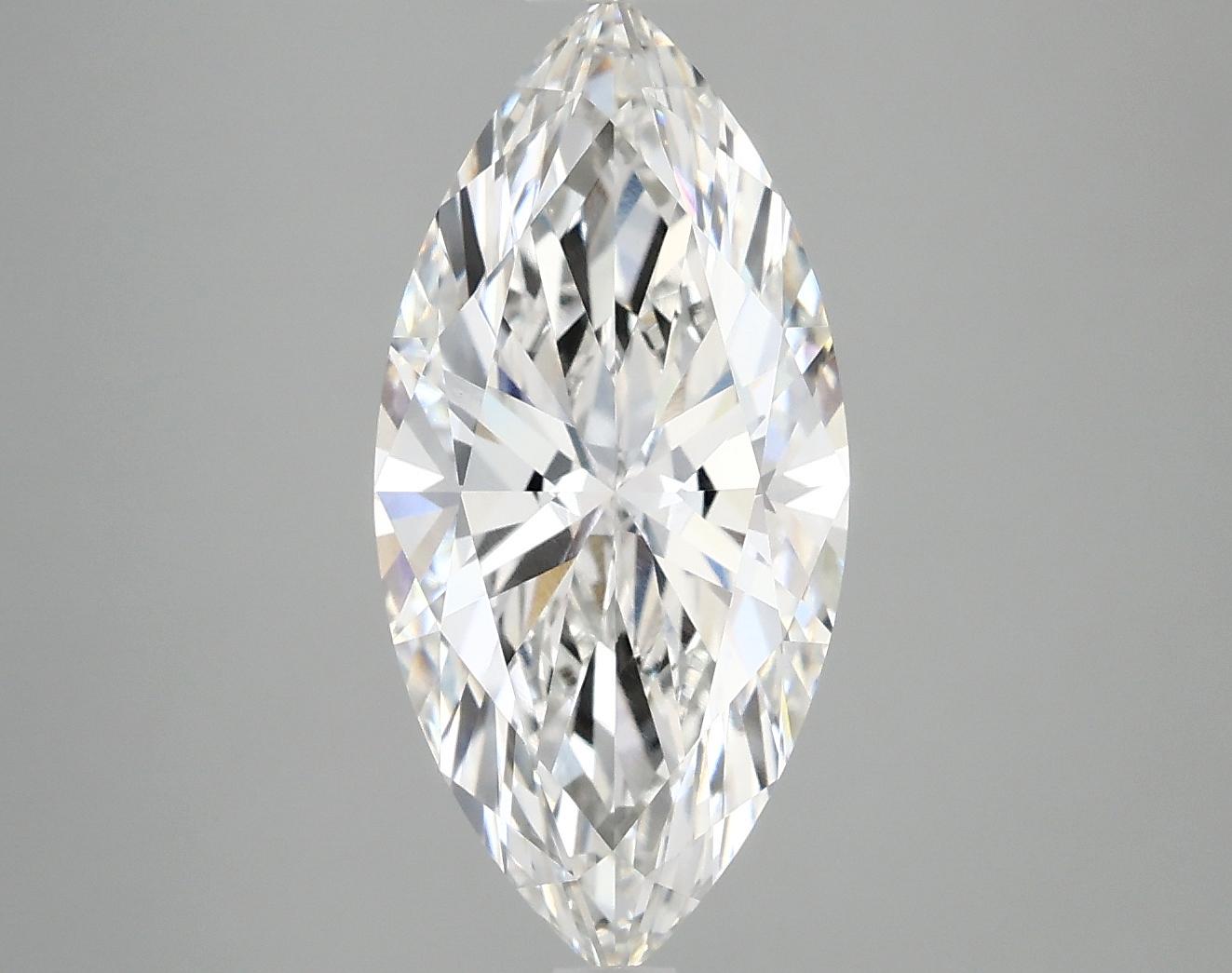 3.03 Carat Marquise Shaped Excellent Cut VS1 IGI Certified Lab Grown Diamond