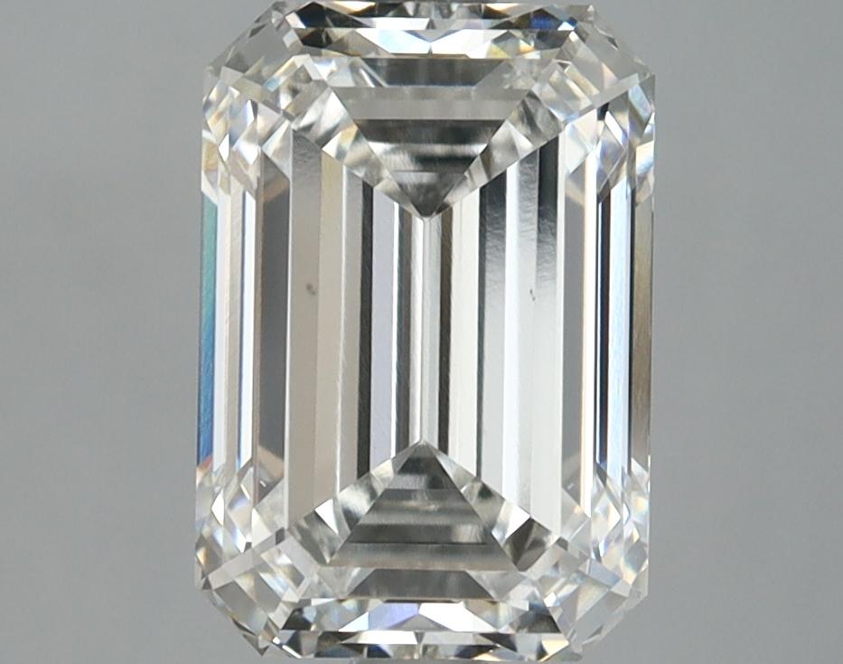 3.1 Carat Emerald Shaped Ideal Cut VVS2 IGI Certified Lab Grown Diamond