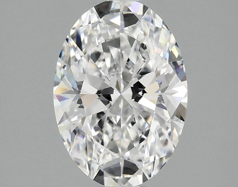 1.54 Carat Oval Shaped Ideal Cut VVS2 IGI Certified Lab Grown Diamond