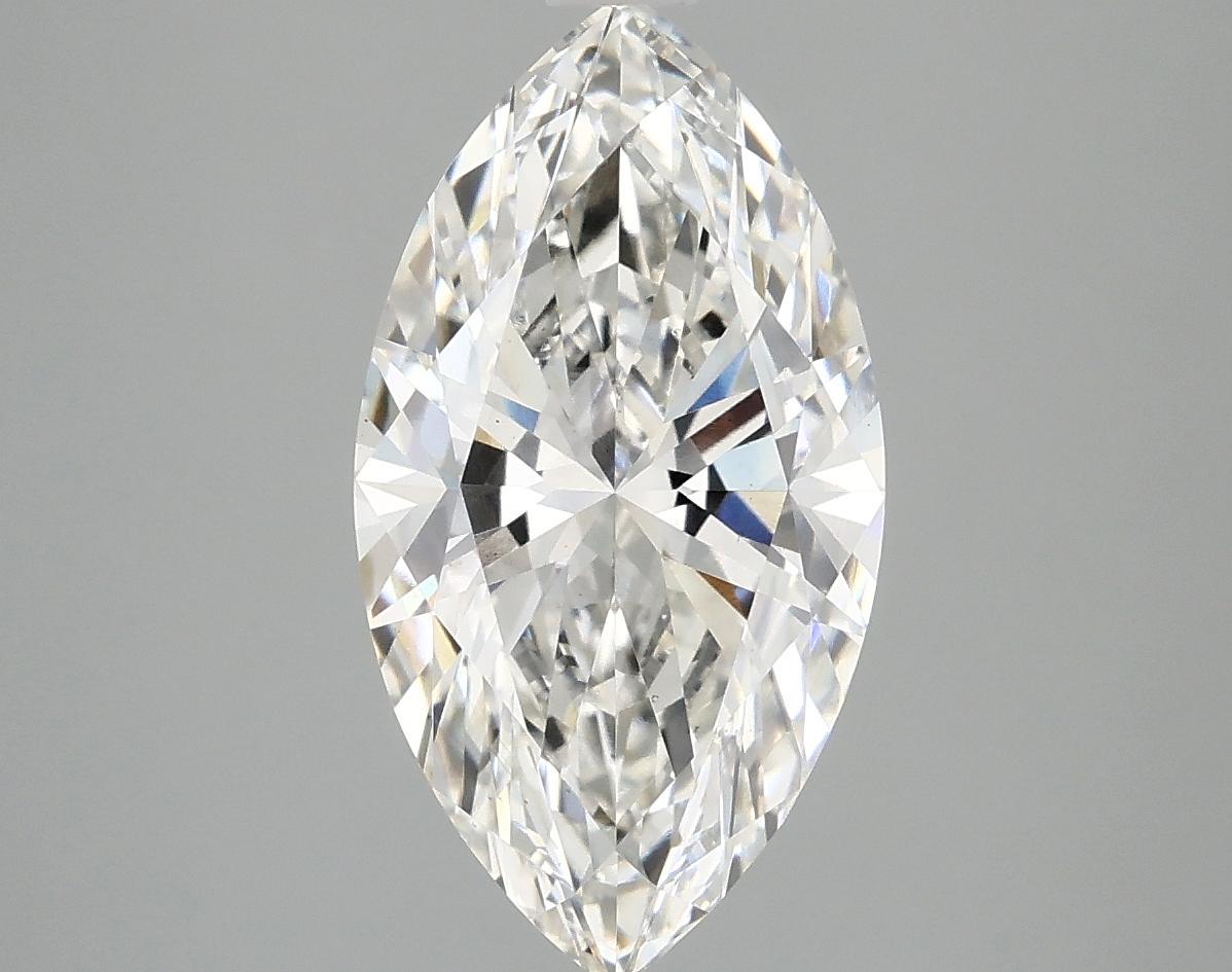 2.85 Carat Marquise Shaped Excellent Cut VS2 IGI Certified Lab Grown Diamond