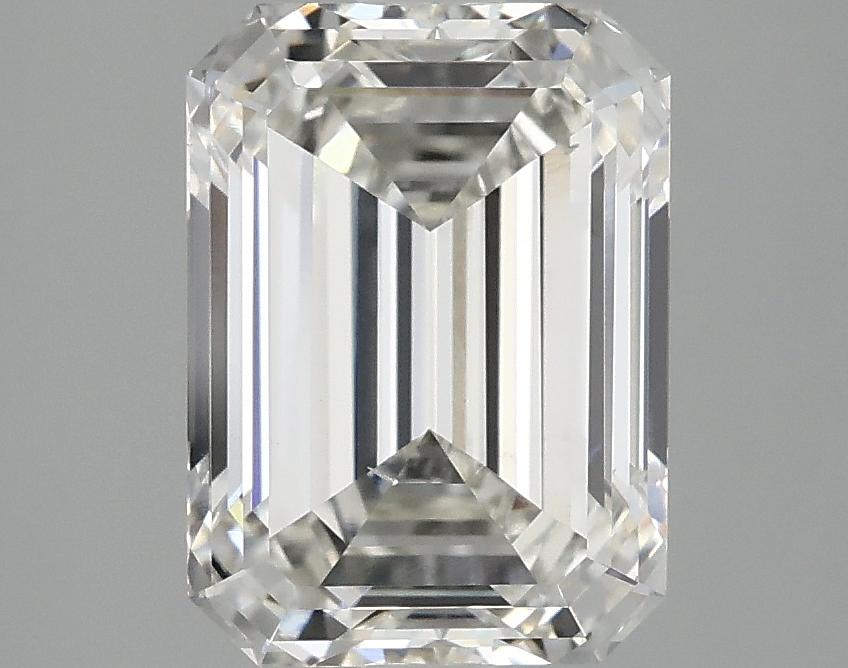 3.09 Carat Emerald Shaped Excellent Cut VS2 IGI Certified Lab Grown Diamond