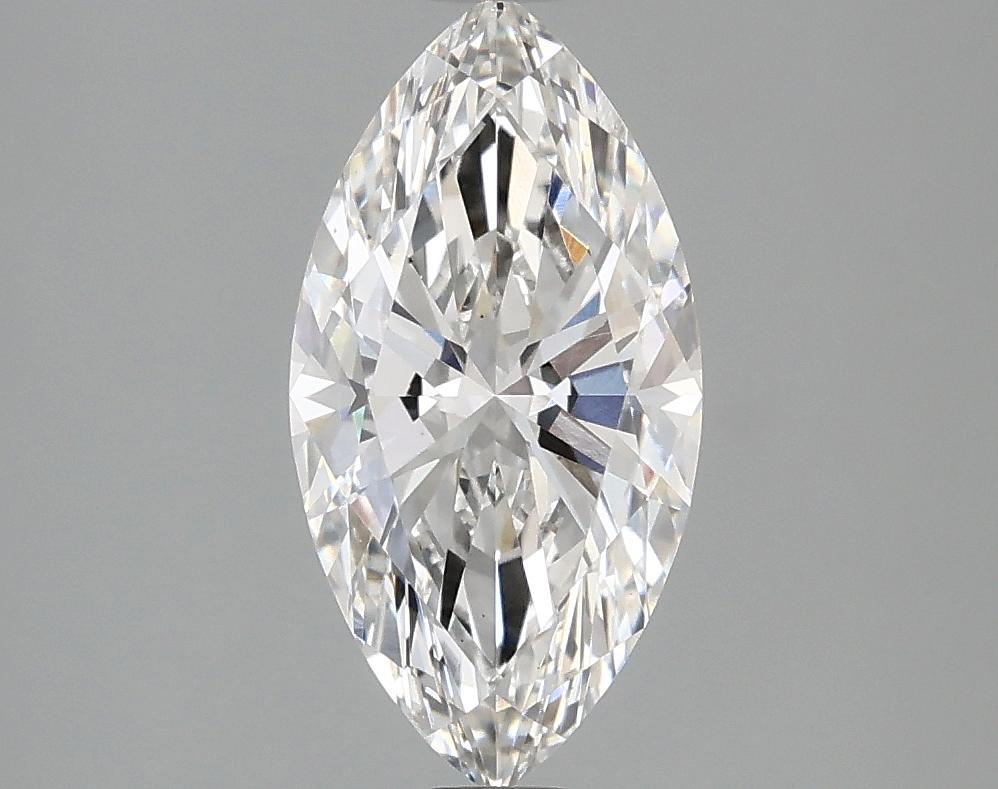 1.58 Carat Marquise Shaped Ideal Cut VS2 IGI Certified Lab Grown Diamond