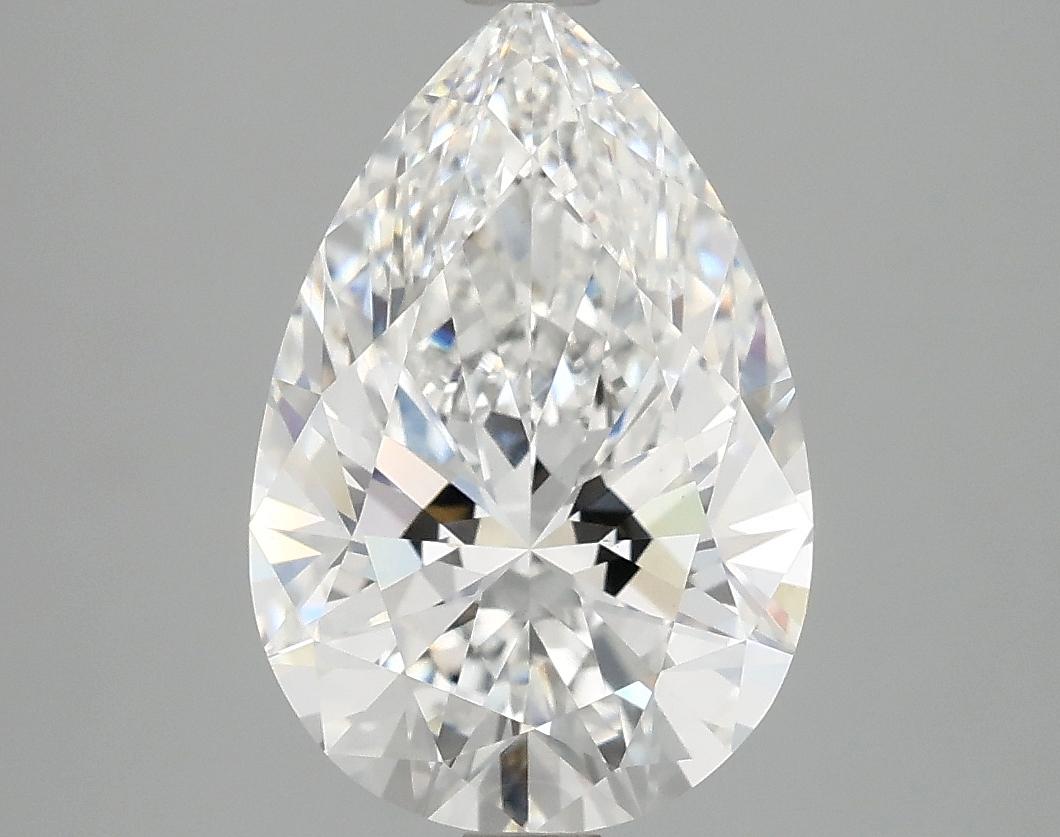 3.1 Carat Pear Shaped Excellent Cut VVS2 IGI Certified Lab Grown Diamond