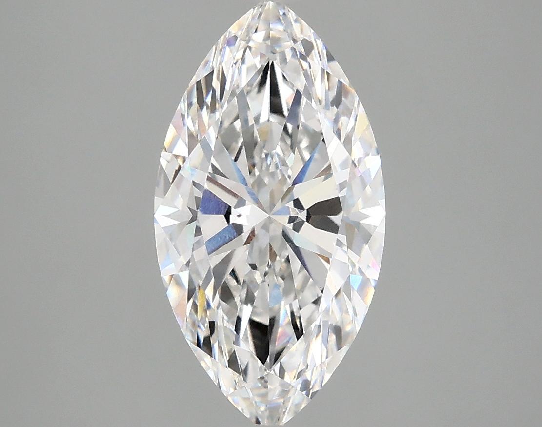 2.51 Carat Marquise Shaped Excellent Cut VVS2 IGI Certified Lab Grown Diamond