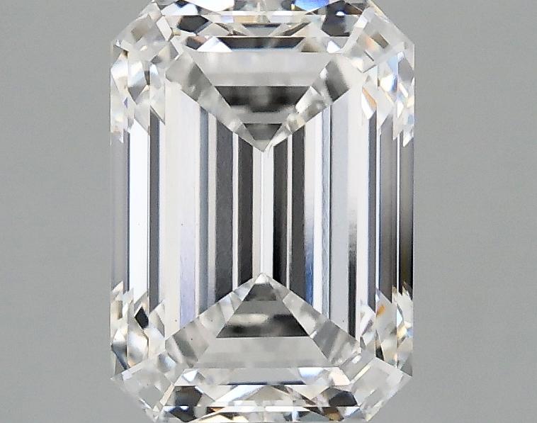 2.4 Carat Emerald Shaped Ideal Cut VS1 IGI Certified Lab Grown Diamond