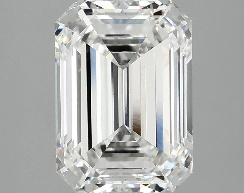 3.09 Carat Emerald Shaped Ideal Cut VS1 IGI Certified Lab Grown Diamond