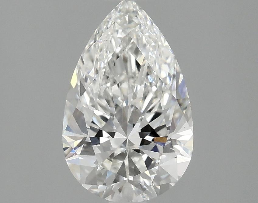 1.54 Carat Pear Shaped Ideal Cut VVS2 IGI Certified Lab Grown Diamond
