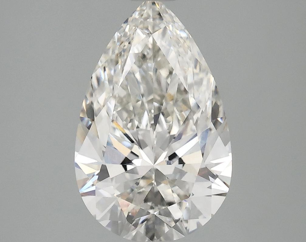 2.42 Carat Pear Shaped Ideal Cut VVS2 IGI Certified Lab Grown Diamond
