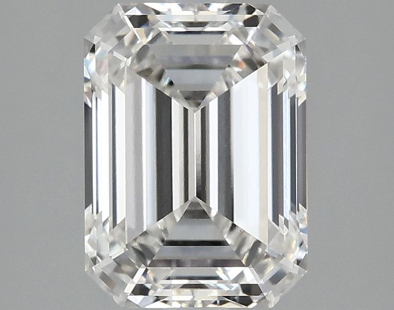 2.48 Carat Emerald Shaped Excellent Cut VVS2 IGI Certified Lab Grown Diamond