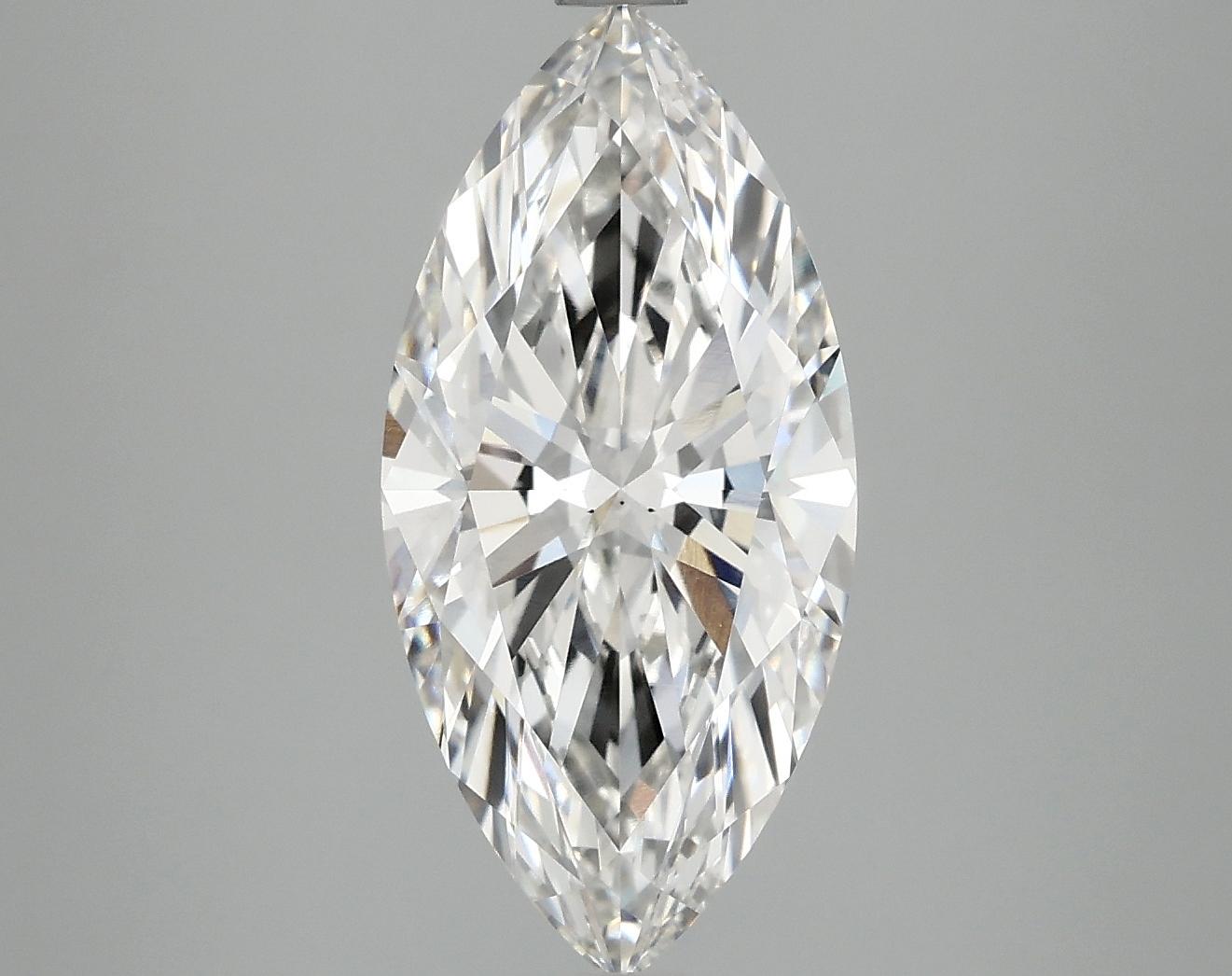 3.01 Carat Marquise Shaped Excellent Cut VS2 IGI Certified Lab Grown Diamond