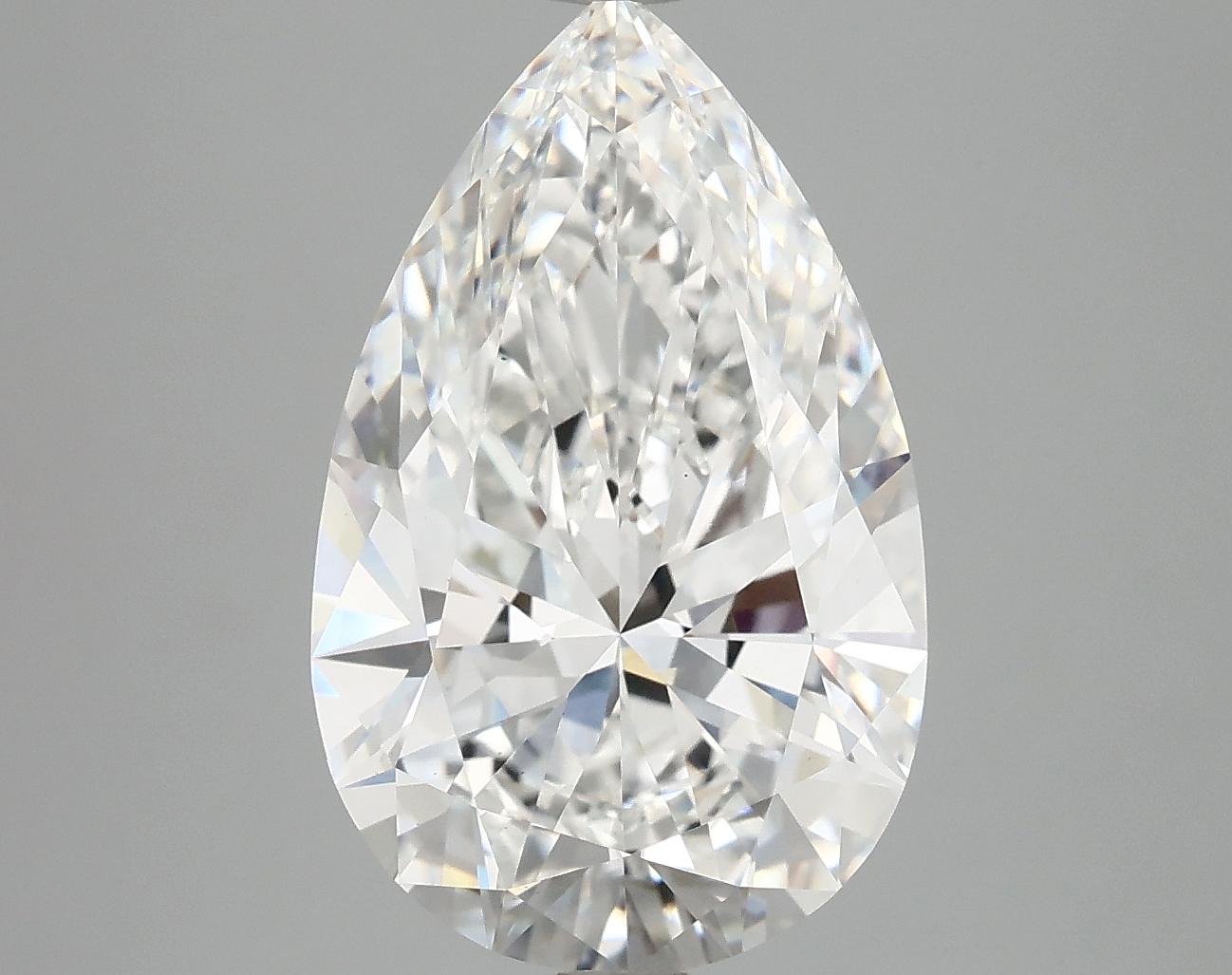 5.06 Carat Pear Shaped Ideal Cut VS1 IGI Certified Lab Grown Diamond
