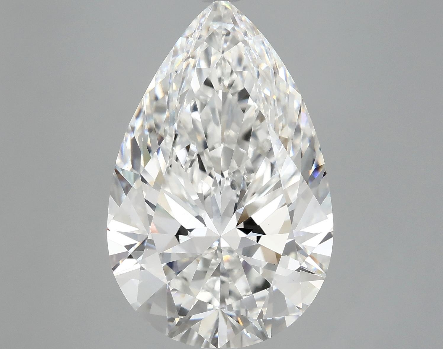 7.06 Carat Pear Shaped Ideal Cut VS1 IGI Certified Lab Grown Diamond