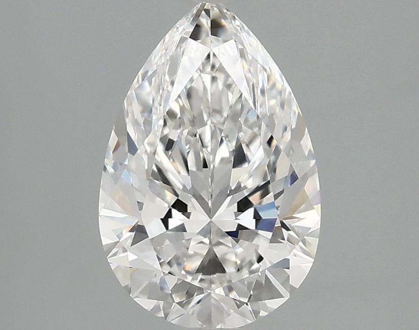 1.58 Carat Pear Shaped Excellent Cut VVS2 IGI Certified Lab Grown Diamond