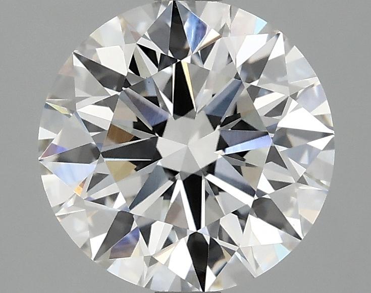 2.55 Carat Round Shaped Ideal Cut VS1 IGI Certified Lab Grown Diamond