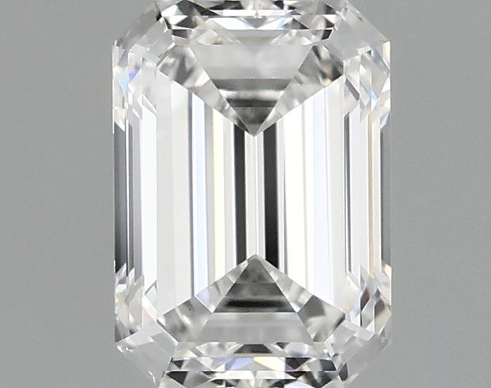 1.02 Carat Emerald Shaped Ideal Cut VVS2 IGI Certified Lab Grown Diamond