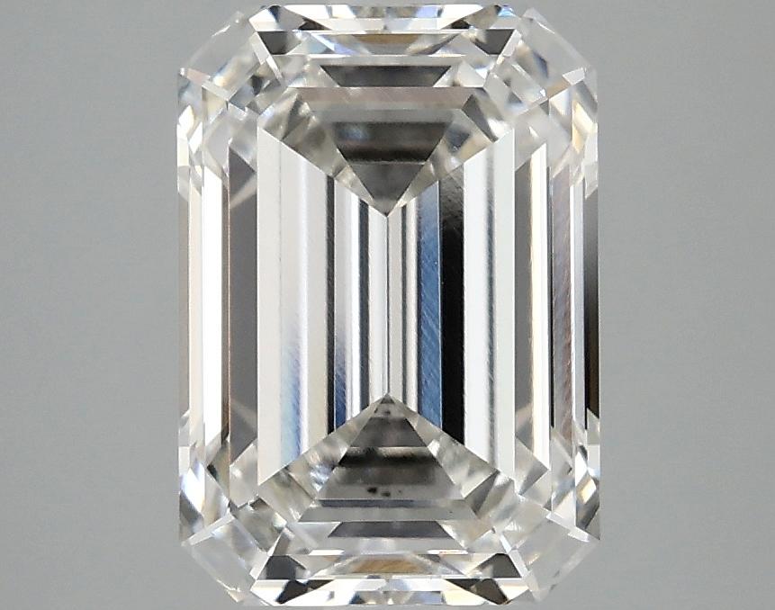 3.09 Carat Emerald Shaped Ideal Cut VVS2 IGI Certified Lab Grown Diamond