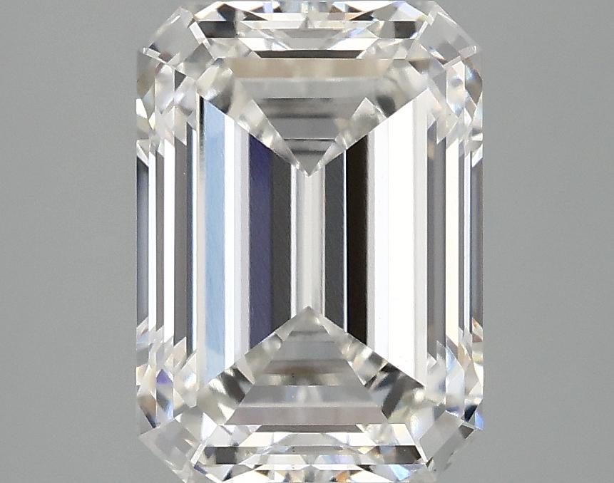 3.45 Carat Emerald Shaped Excellent Cut VS1 IGI Certified Lab Grown Diamond