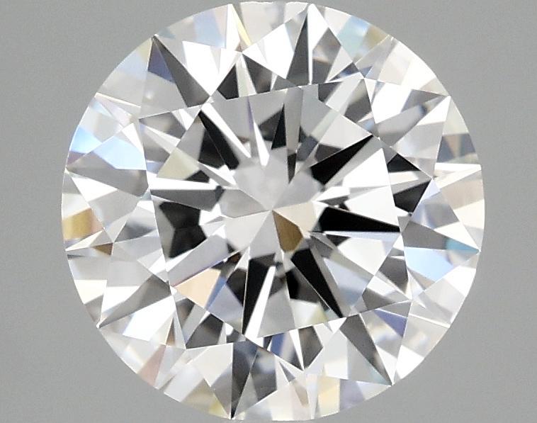 2.55 Carat Round Shaped Ideal Cut VVS2 IGI Certified Lab Grown Diamond