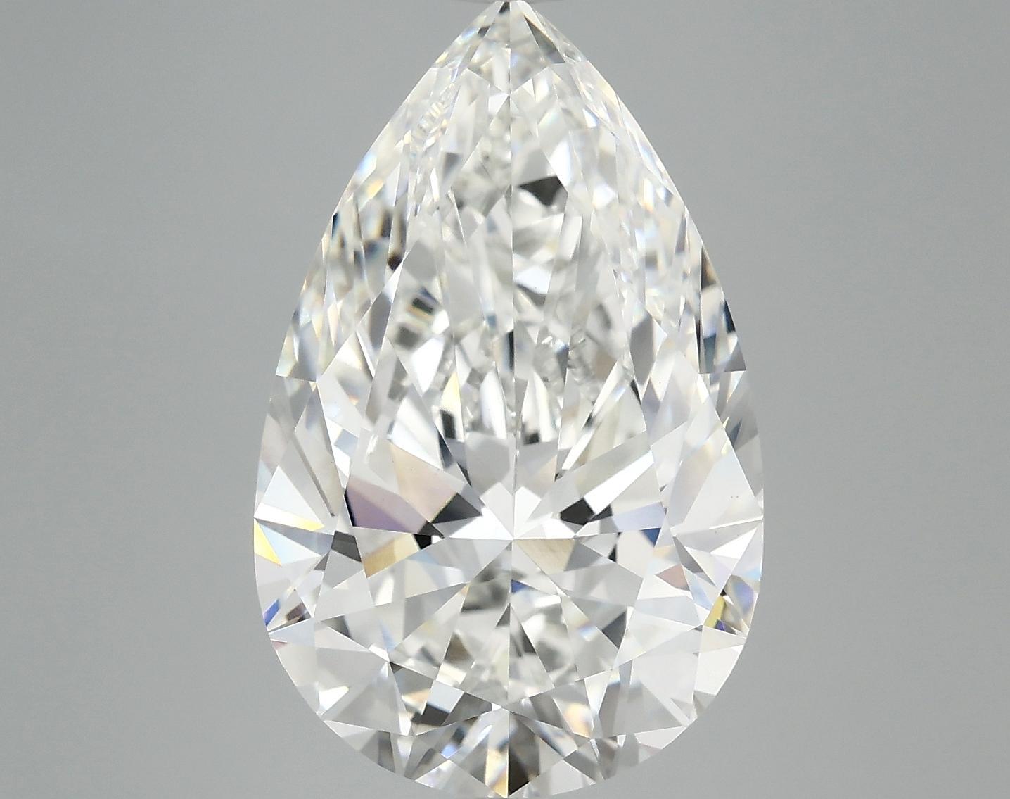 7.18 Carat Pear Shaped Ideal Cut VS1 IGI Certified Lab Grown Diamond