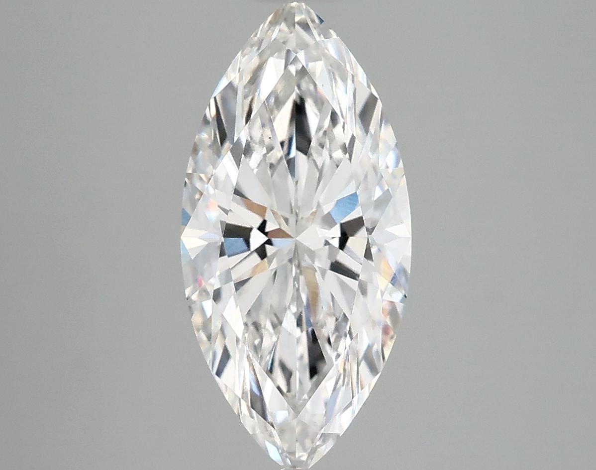 2.56 Carat Marquise Shaped Excellent Cut VS1 IGI Certified Lab Grown Diamond