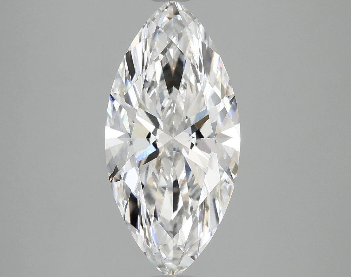 2.88 Carat Marquise Shaped Excellent Cut VS1 IGI Certified Lab Grown Diamond
