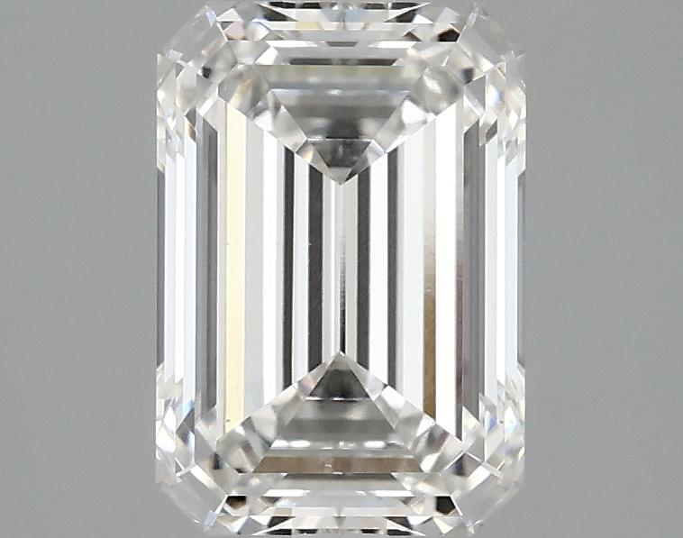2.0 Carat Emerald Shaped Ideal Cut VS1 IGI Certified Lab Grown Diamond