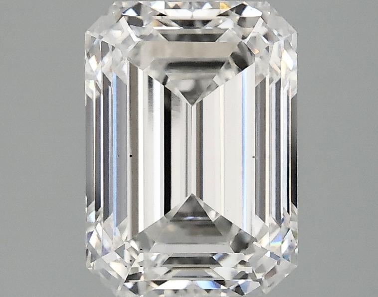 2.39 Carat Emerald Shaped Ideal Cut VS2 IGI Certified Lab Grown Diamond