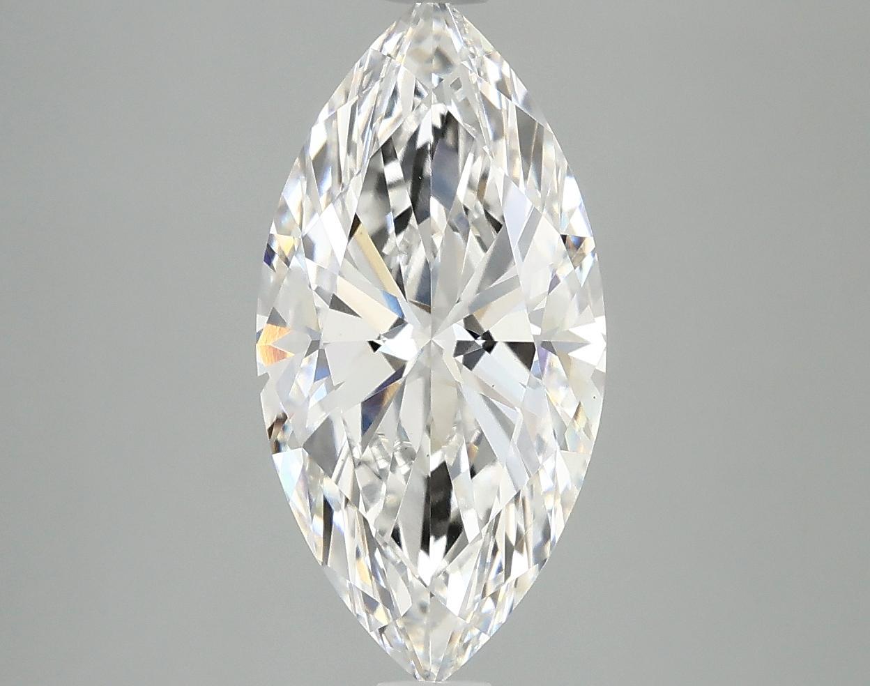 3.01 Carat Marquise Shaped Ideal Cut VS2 IGI Certified Lab Grown Diamond