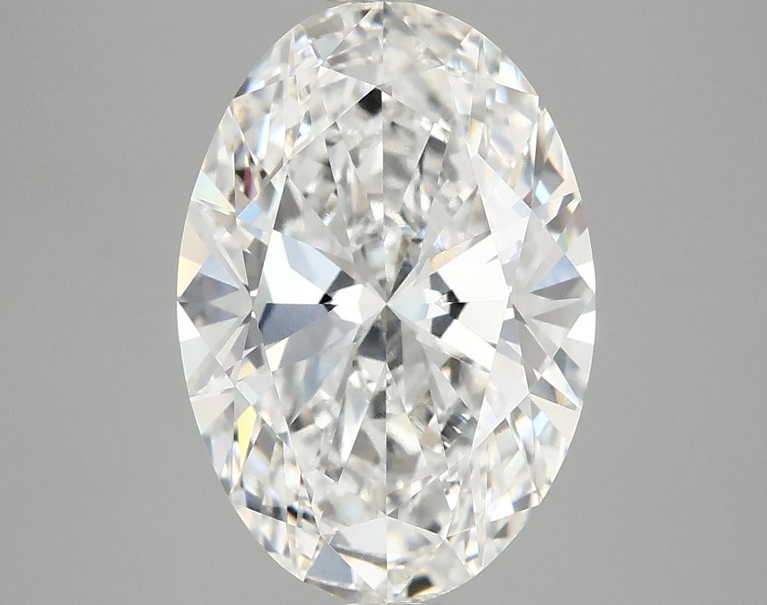 4.05 Carat Oval Shaped Ideal Cut VVS2 IGI Certified Lab Grown Diamond