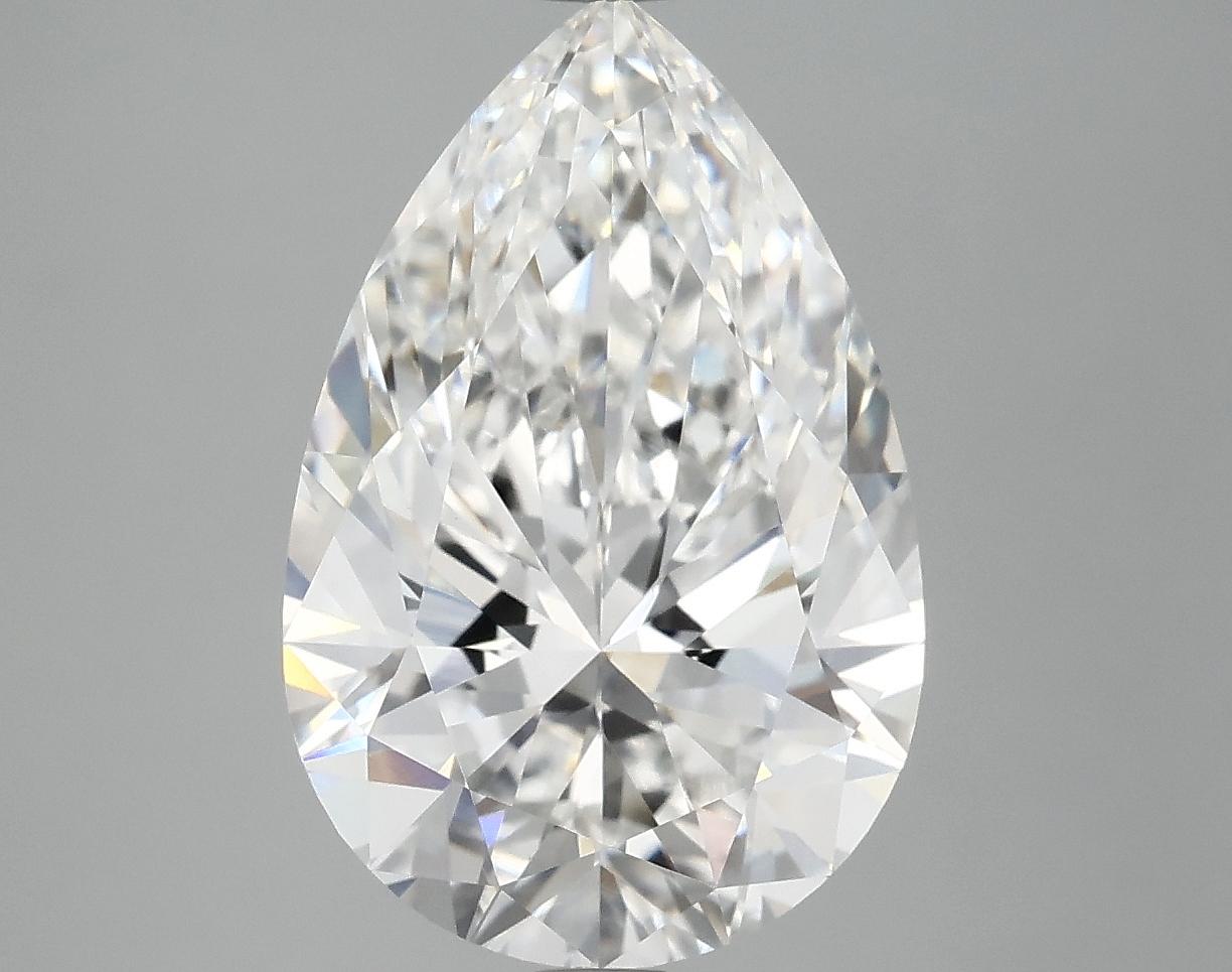 4.85 Carat Pear Shaped Excellent Cut VVS2 IGI Certified Lab Grown Diamond