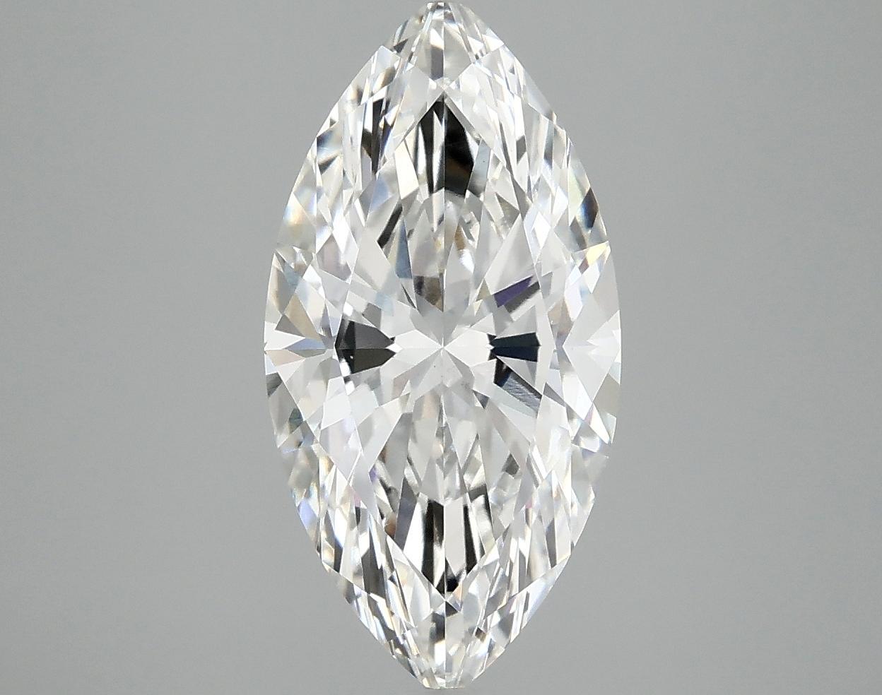 3.08 Carat Marquise Shaped Ideal Cut VS1 IGI Certified Lab Grown Diamond