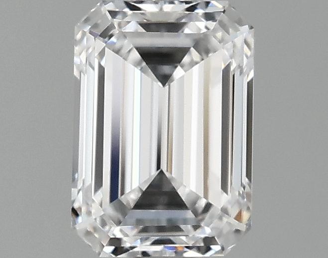 1.02 Carat Emerald Shaped Ideal Cut VVS2 IGI Certified Lab Grown Diamond