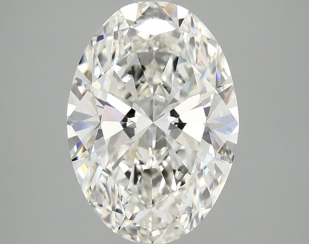 3.85 Carat Oval Shaped Ideal Cut VVS2 IGI Certified Lab Grown Diamond
