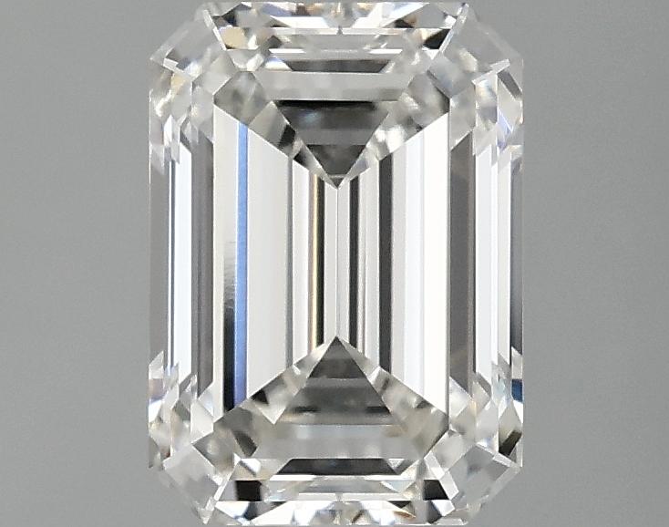 2.09 Carat Emerald Shaped Ideal Cut VVS2 IGI Certified Lab Grown Diamond