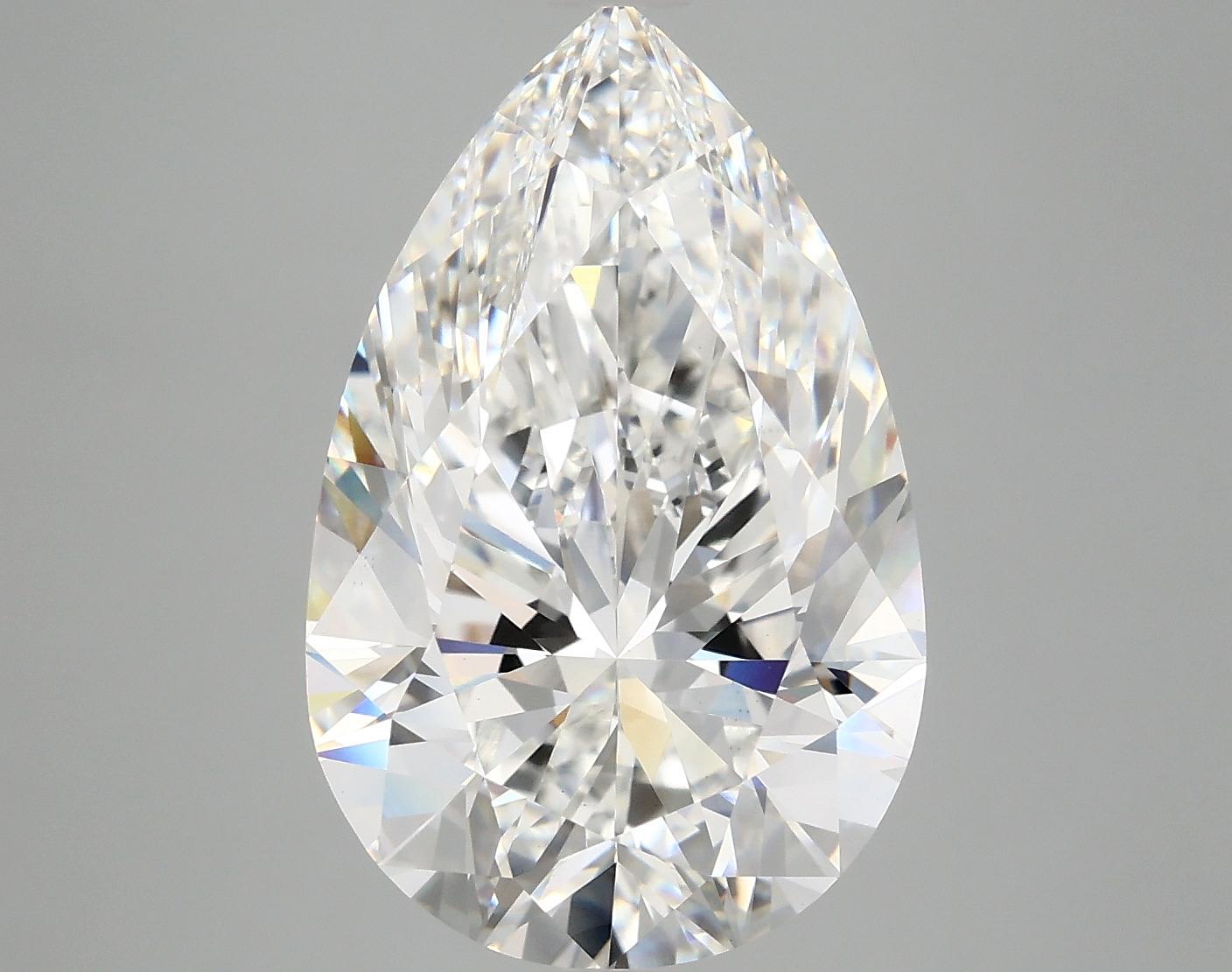 7.25 Carat Pear Shaped Ideal Cut VS1 IGI Certified Lab Grown Diamond