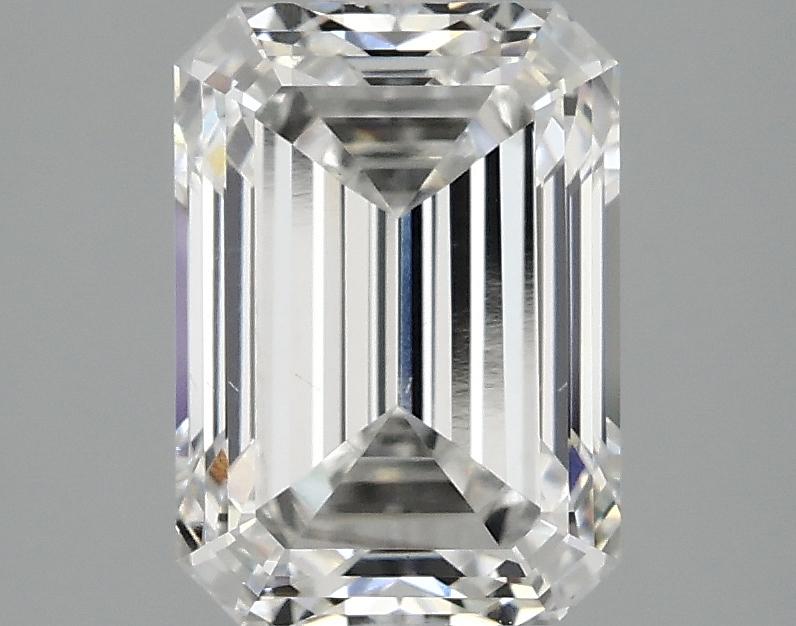 2.47 Carat Emerald Shaped Ideal Cut VS2 IGI Certified Lab Grown Diamond