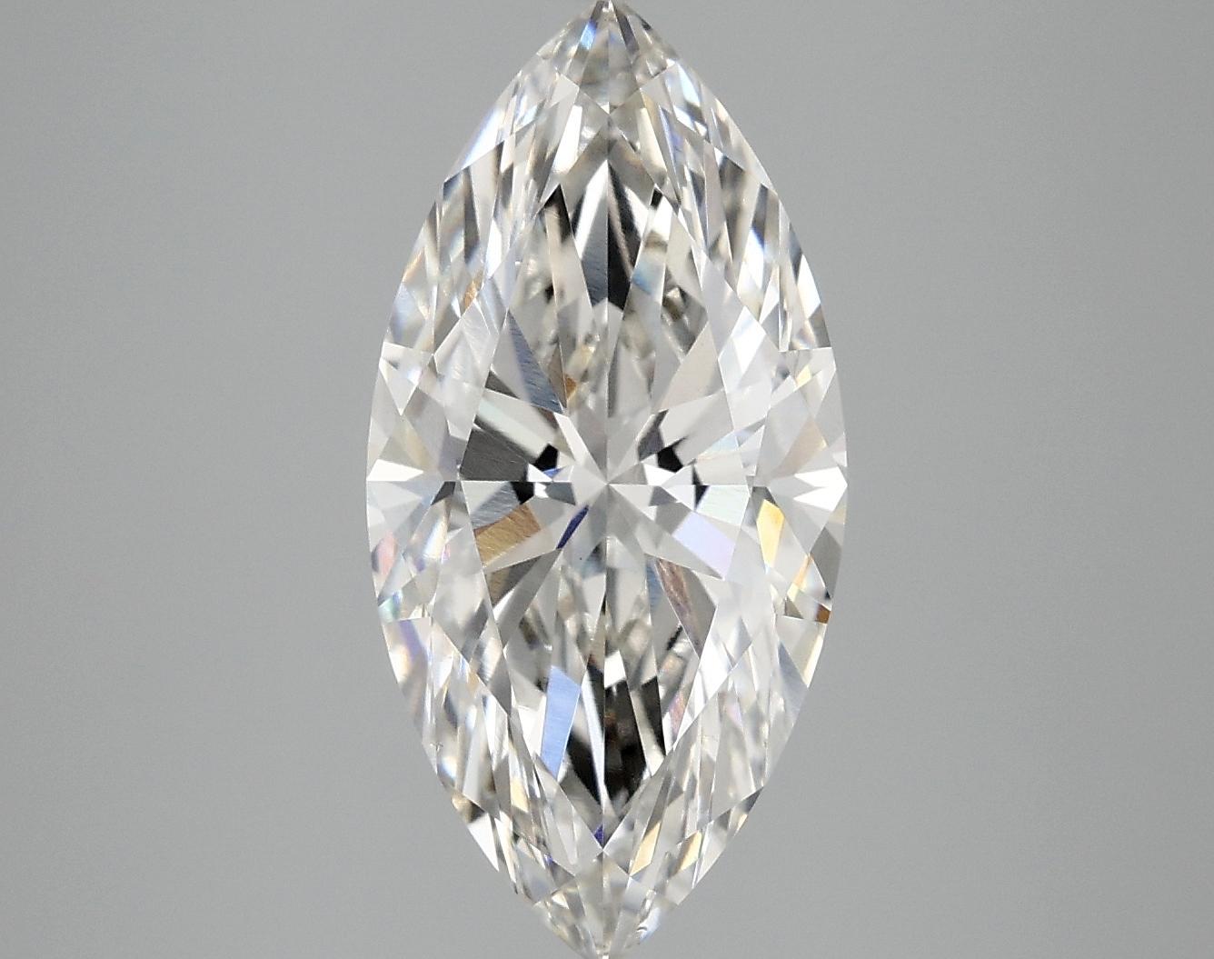 3.76 Carat Marquise Shaped Ideal Cut VS1 IGI Certified Lab Grown Diamond