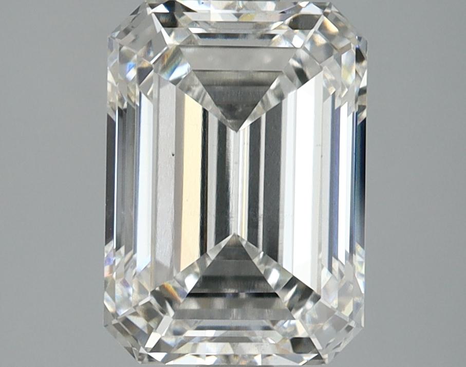 3.04 Carat Emerald Shaped Ideal Cut VS2 IGI Certified Lab Grown Diamond