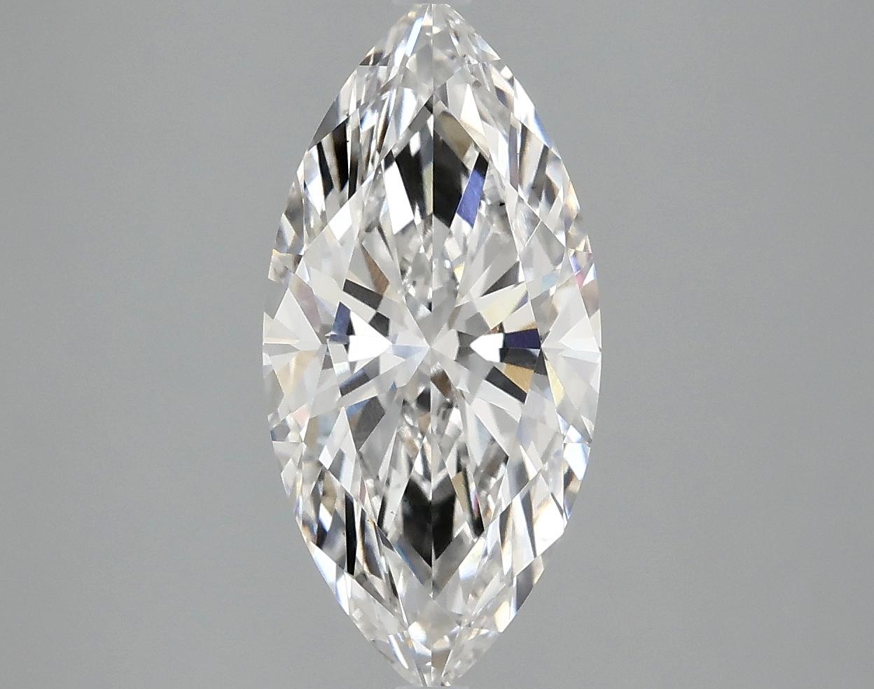 2.55 Carat Marquise Shaped Excellent Cut VS1 IGI Certified Lab Grown Diamond
