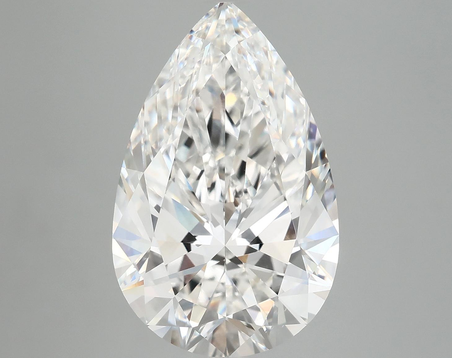6.72 Carat Pear Shaped Ideal Cut VS1 IGI Certified Lab Grown Diamond