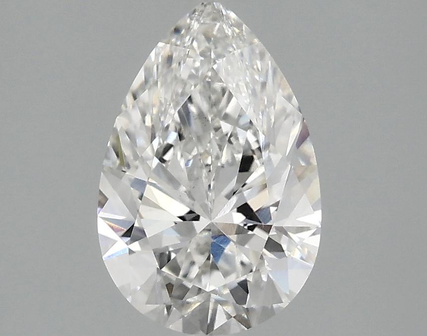 1.53 Carat Pear Shaped Excellent Cut VS2 IGI Certified Lab Grown Diamond