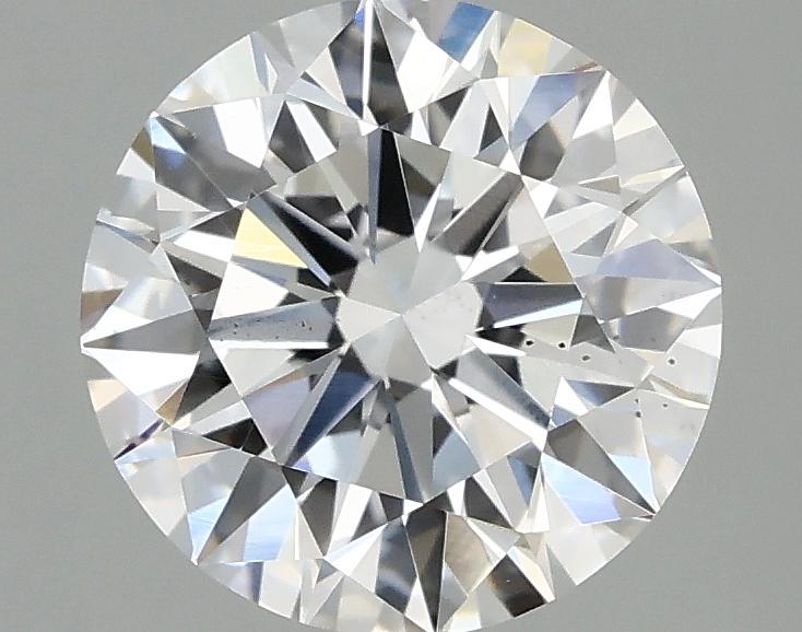 1.58 Carat Round Shaped Ideal Cut VS2 IGI Certified Lab Grown Diamond