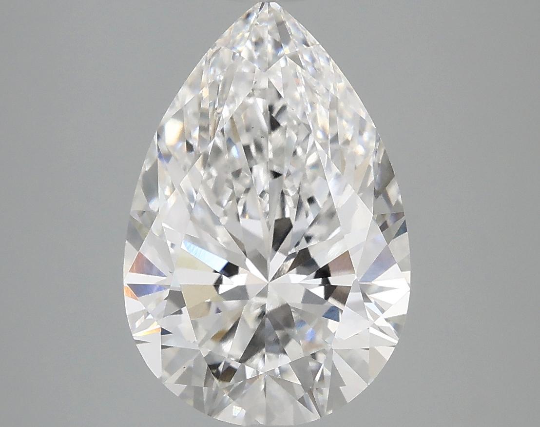 3.53 Carat Pear Shaped Excellent Cut VS1 IGI Certified Lab Grown Diamond