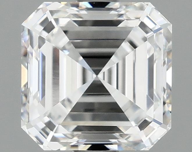 1.6 Carat Asscher Shaped Ideal Cut VVS2 IGI Certified Lab Grown Diamond