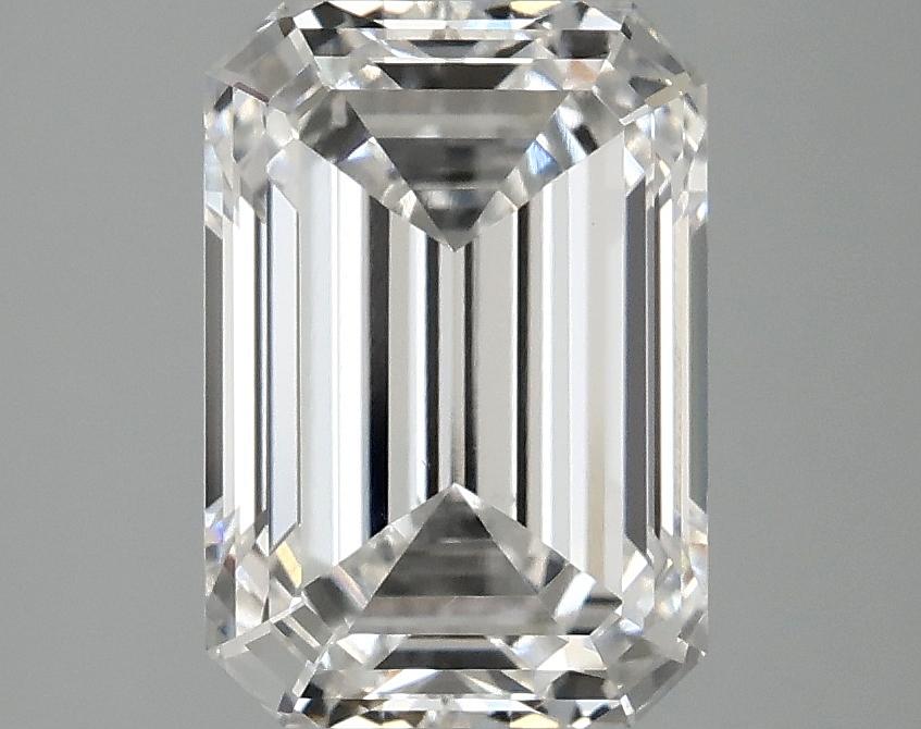 3.09 Carat Emerald Shaped Ideal Cut VS1 IGI Certified Lab Grown Diamond