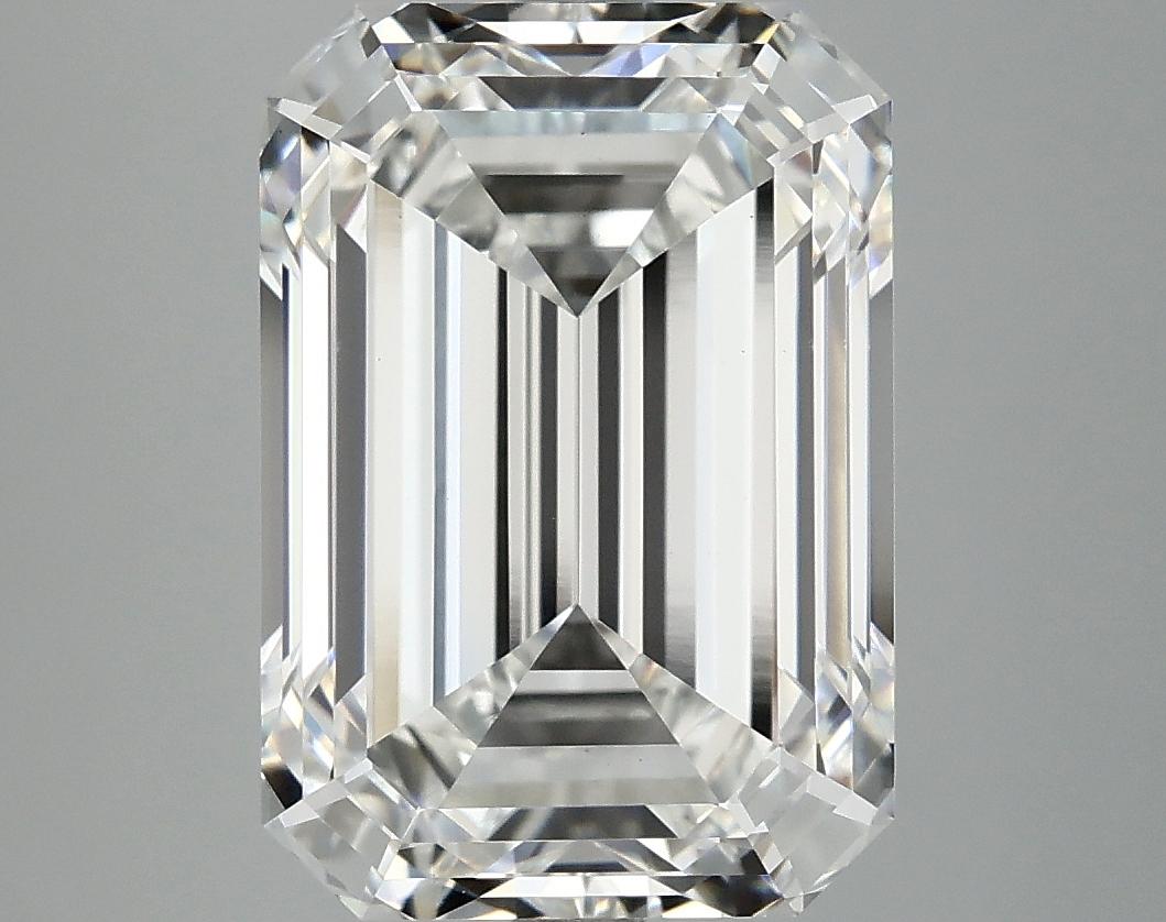 6.15 Carat Emerald Shaped Ideal Cut VS1 IGI Certified Lab Grown Diamond