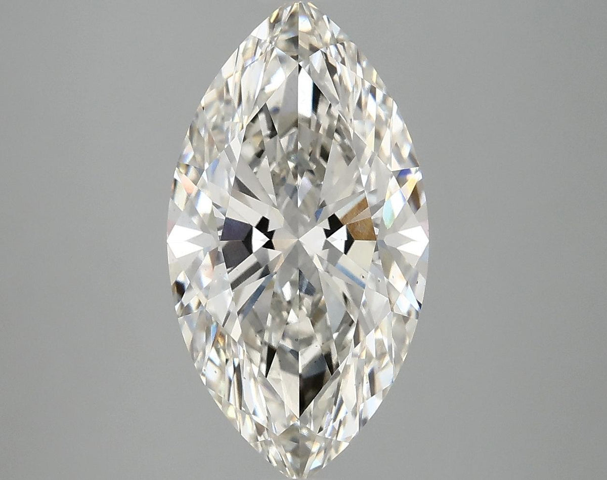 3.58 Carat Marquise Shaped Excellent Cut VS2 IGI Certified Lab Grown Diamond