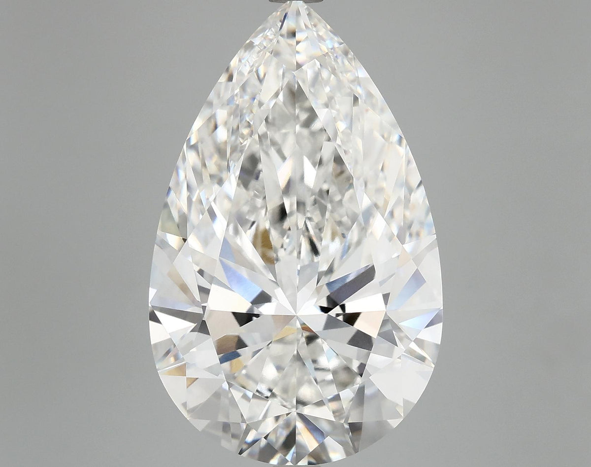 10.49 Carat Pear Shaped Ideal Cut VVS2 IGI Certified Lab Grown Diamond